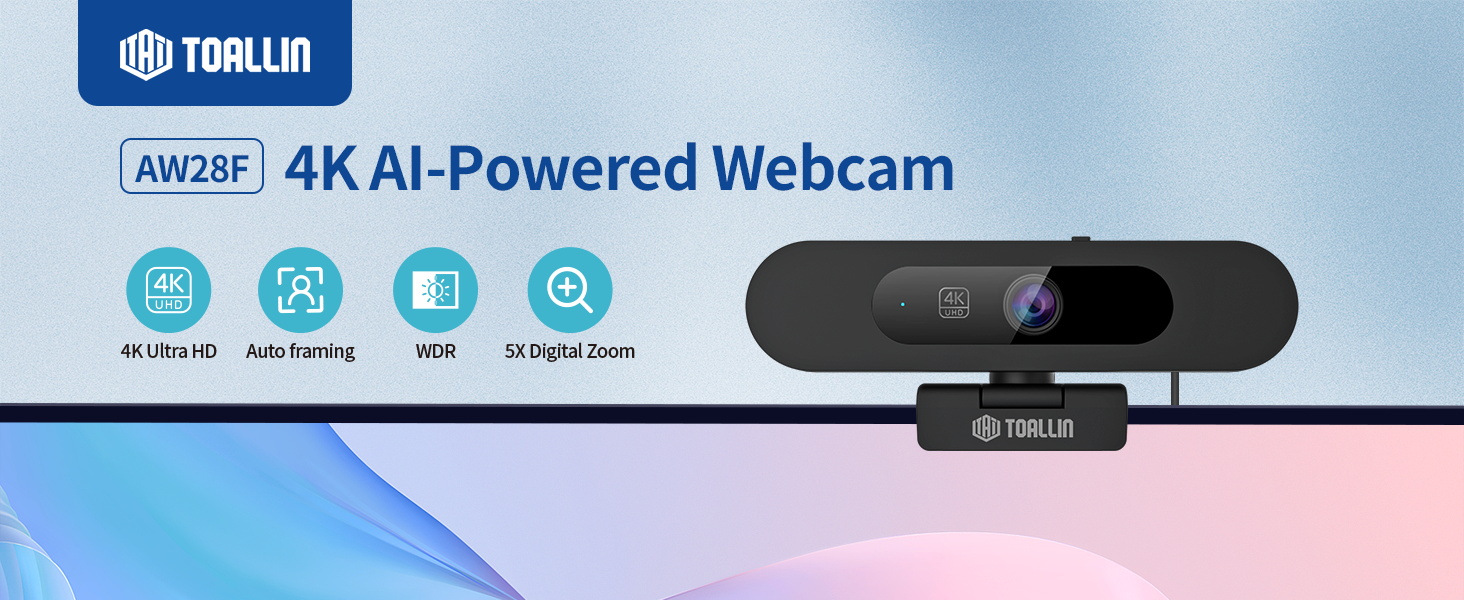 4K AI webcam