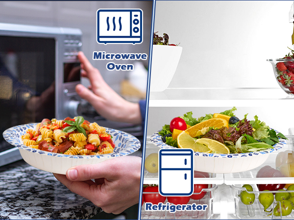 paper bowls microwave safe