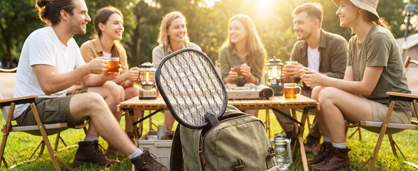 electric fly swatter racket