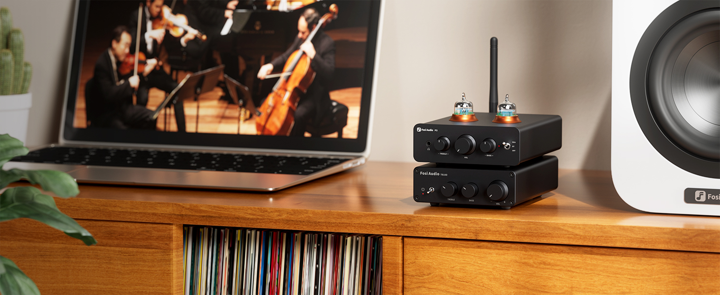 Fosi Audio TB10D 600W TPA3255 Power Amplifier