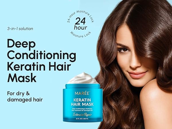 deep hair conditioner for dry damaged hair, curly hair mask for damaged curls