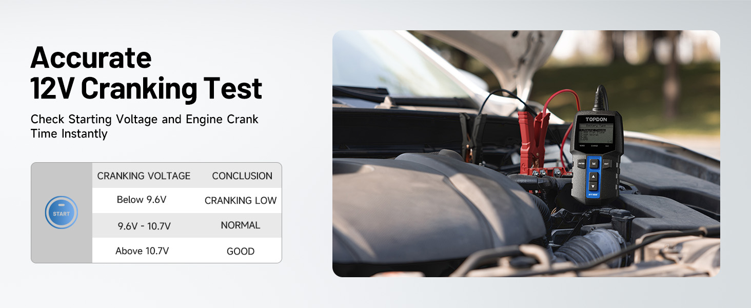 car battery tester