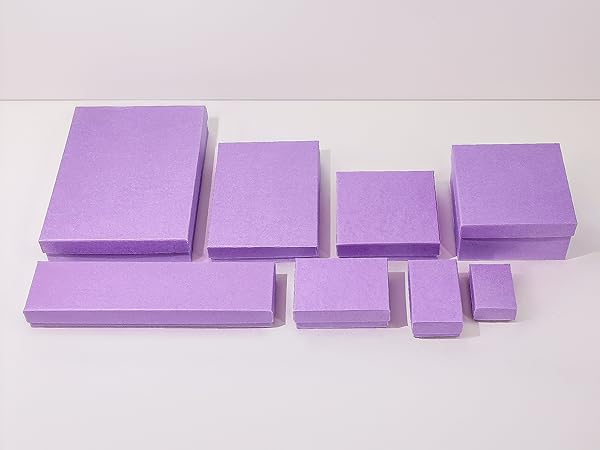 the display guys cotton insert filled kraft paper jewelry gift box case mailing shipping package