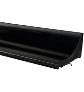 39 Inch Shower Threshold Water Dam Barrier,Shower Dam Water Stopper for Bottom of Frameless Showe...