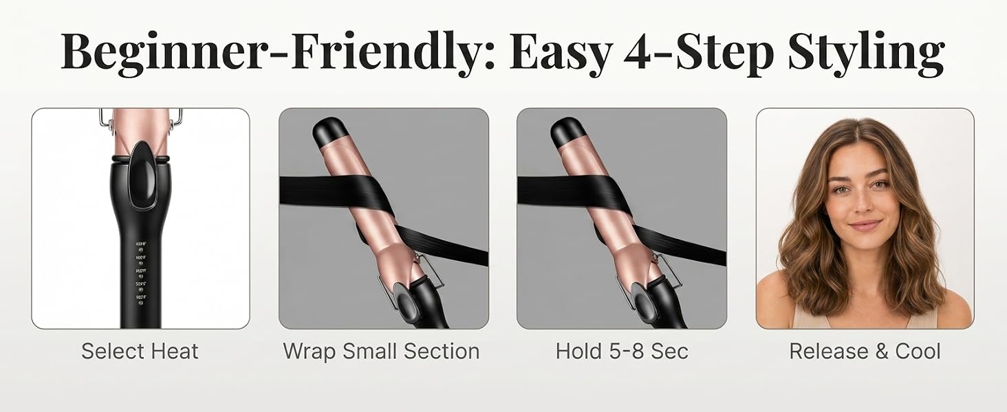 Beginner-Friendly: Easy 4-Step Styling
