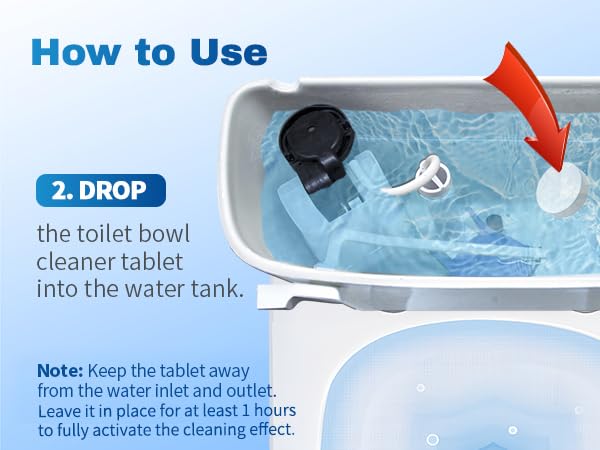 toilet bowl cleaner tablet