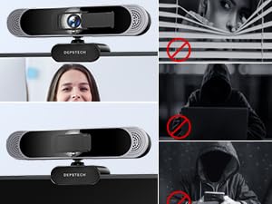 Webcam with Privacy Cover