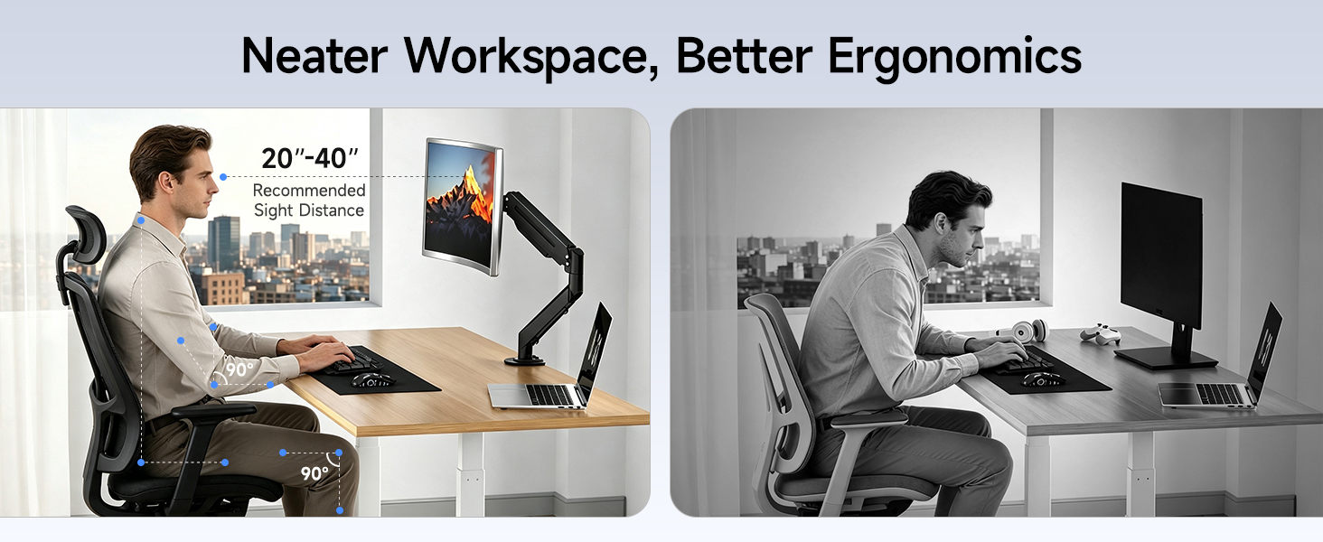 single monitor arm