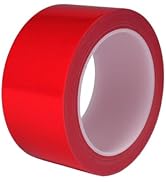 Kwtpsg Red Duct Tape Heavy Duty, Waterproof Strong Adhesive Duct Tape for Indoor Outdoor Repairs ...