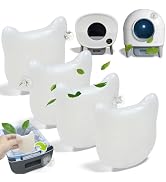 NewKe 4 Pack Deodorizer for Cumrige Self Cleaning Litter Box, Odor Eliminator Compatible with Fum...