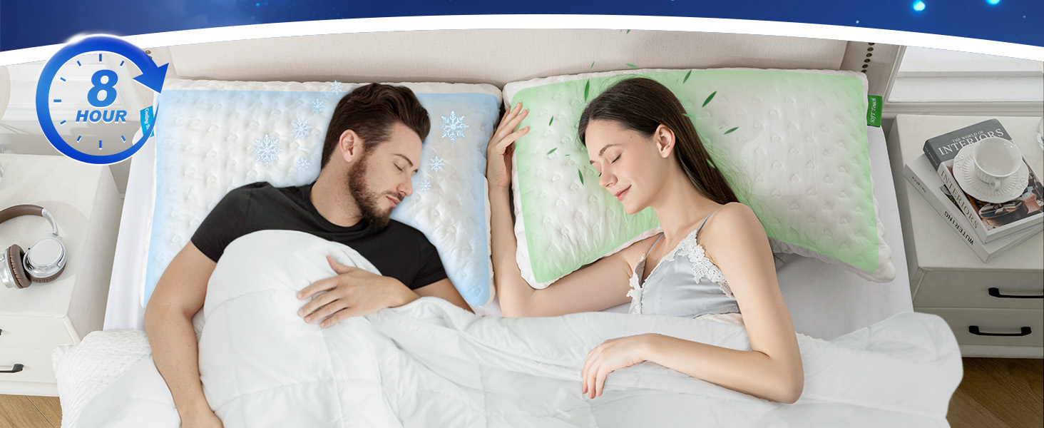 best side sleeper pillows for neck and shoulder pain side sleeper pillow cooling