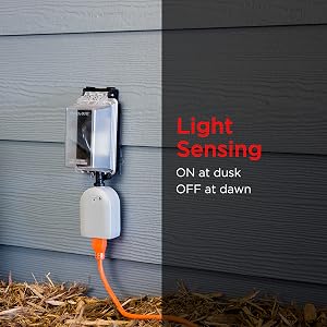 light sensing timer