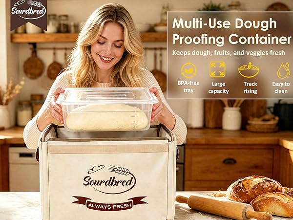 Dough Proofing Container