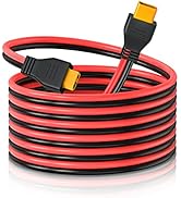 ELECTOP XT60 Extension Cable 10Ft, 10AWG XT60 Cable Wire XT60 Male to Female Adapter Connector Co...