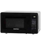 West Bend Microwave Oven 700-Watts Compact with 6 Pre-Set Cooking Settings, Speed Defrost, Electr...