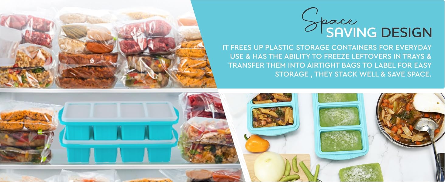 silicone portion freezing trays soup freezer containers silicone freezer trays with lid