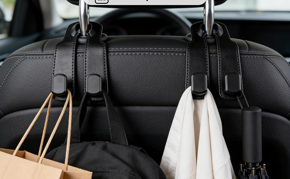 Car Purse Hooks - The Ultimate Vehicle Organizer