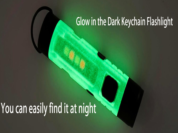 Rechargeable Keychain Flashlight