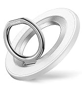 SYNCWIRE Magnetic Phone Ring Holder for MagSafe, 360° Rotation Cell Phone Grip Stand Finger Ring ...