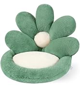 Ditucu Flower Shape Seat Cushion Comfy Kawaii Gaming Chair Cushions 19 inch Lazy Sofa Office Floo...