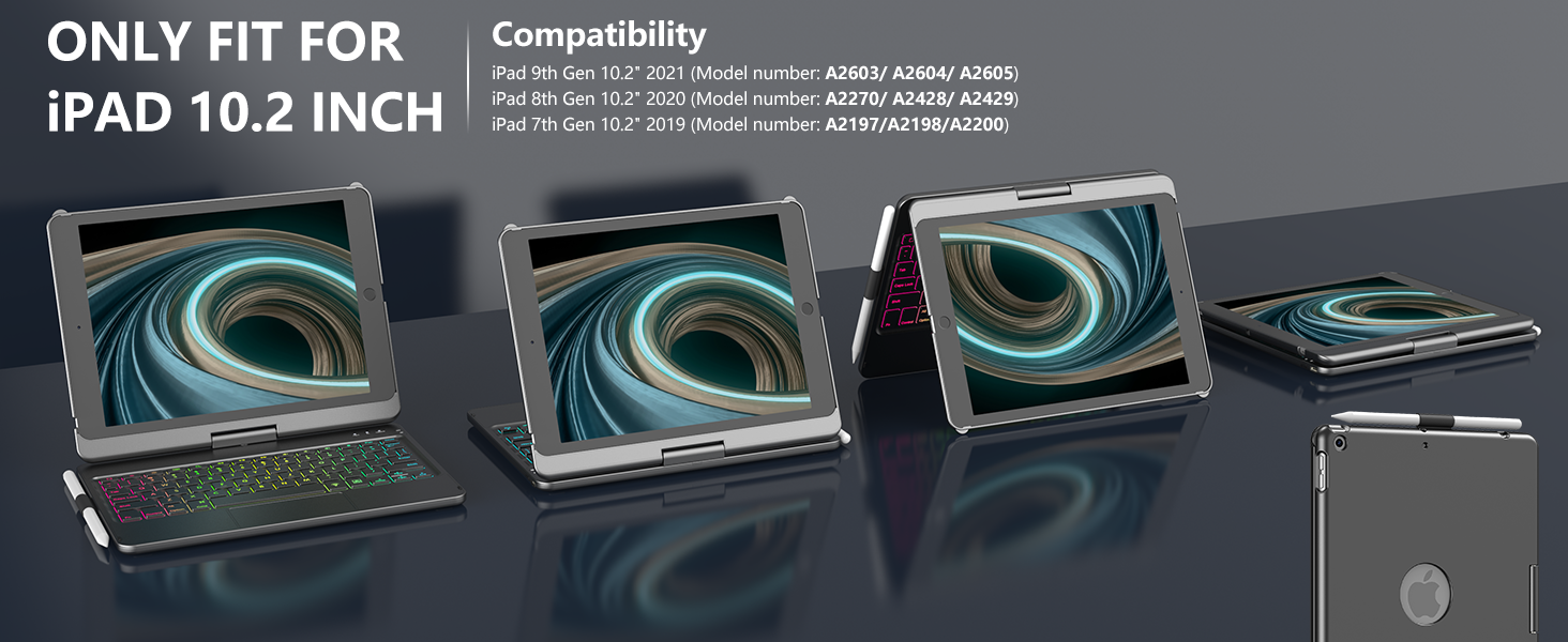 ipad 9th generation case with keyboard