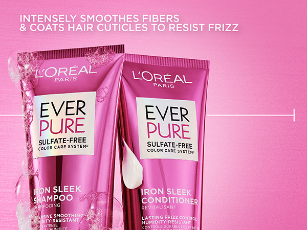 Intensely smooth fibers and frizz-control