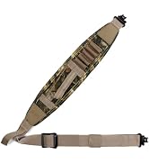 HUNTPAL Two Point Rifle Sling with Swivels and Quick-Grab Handle | 5 Rifle Cartridge Shell Holder...