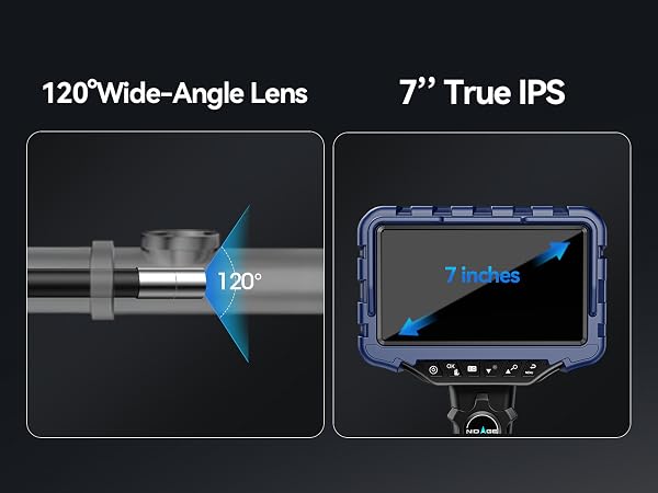 Endoscope with Semi-Rigid Snake Camera