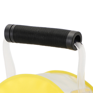 Comfortable kettlebell handle