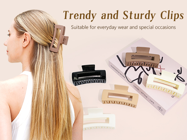 jumbo hair clips