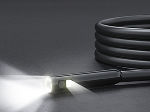 USB C Dual Lens Endoscope Camera Borescope Inspection Camera with Adjustable LED Lights