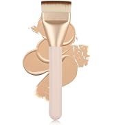 New Upgrade Flat Foundation Brush,Korean Makeup Brush Spatula Facial Brush for Liquid Foundation,...