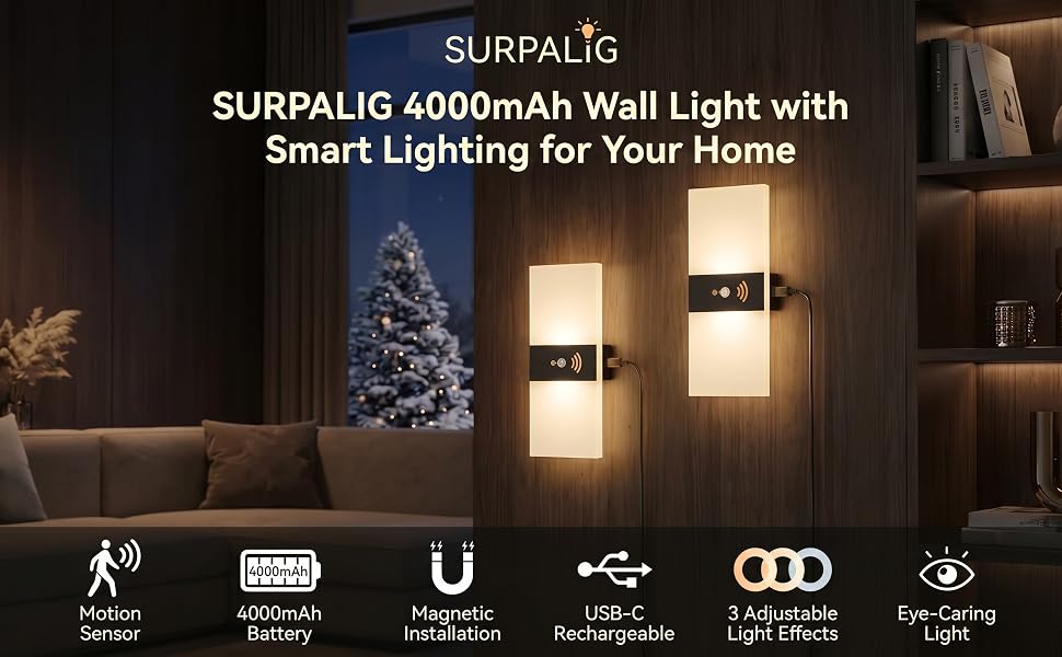 Motion Sensor Wall Light