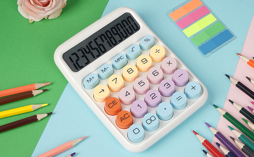 Mechanical Calculator white-2