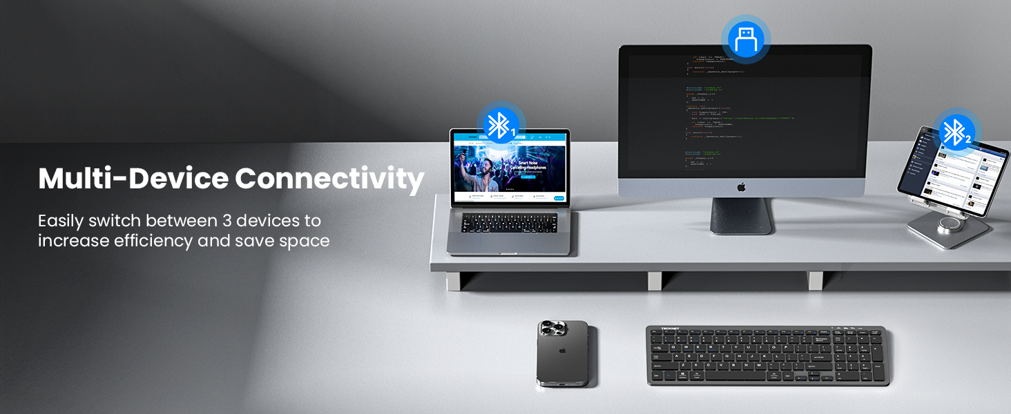 Multi Device for laptop, macbook, pc computer, ipad, tablet