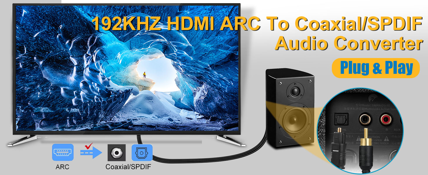 ARC TO COAXIAL/OPTICAL