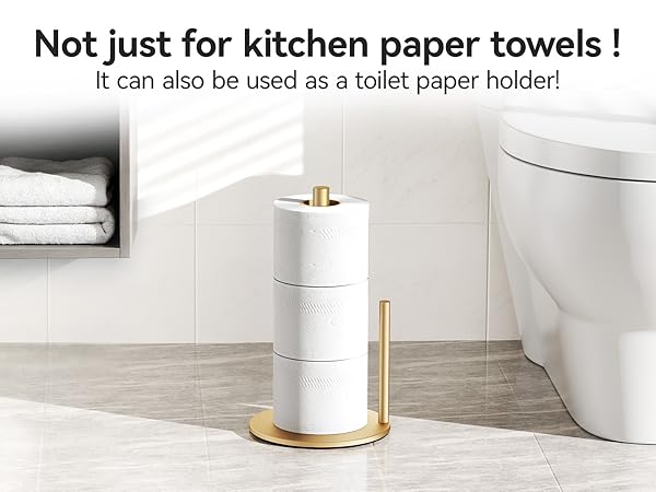 Or used as a toilet Paper holder