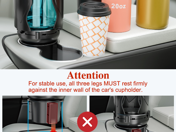 Car Cup Holder Expander
