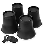 BTSD-home Bed Risers 6 Inch Heavy Duty, Round Furniture Risers for Table Desk College Dorm Sofa C...