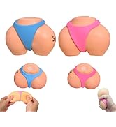 Stress Relief Squishy Toys, Hip Shape Sensory Tool with Solid Squish, Anxiety and Relaxation Sque...