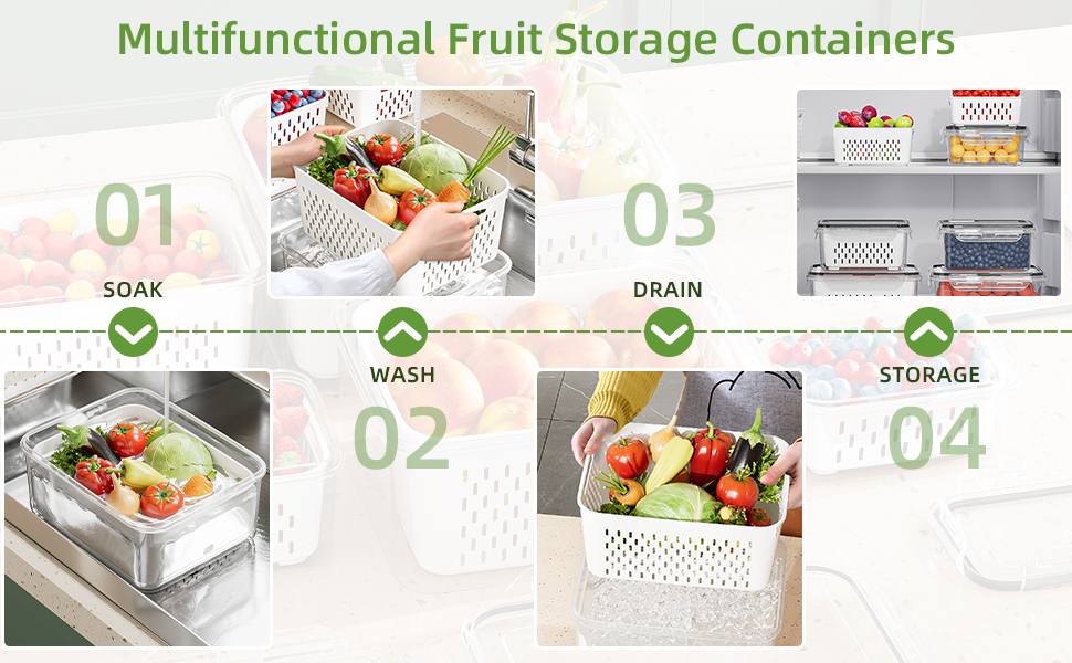 fruit containers for fridge