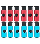 kulusion 12 Pcs Bread Bag Clips Value Set Grade Food Bag Squeeze Clips Food Fruit Bread Bag Cinch...