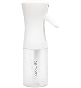 Slinkko Mist Continuous Spray Bottle 150ml, Matte White | Ultra Fine Continuous Mist, Leak Resist...