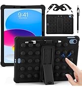 DETUOSI Silicone Case Compatible with iPad (A16) 11th Generation 11 Inch 2025, for iPad 10th Gen ...