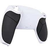 eXtremeRate Performance Rubberized Grip Back Plate Custom Bottom Shell Compatible with p s 5 Cont...