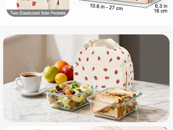 lunch tote bag