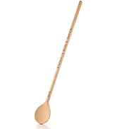 tuuli Kitchen Wooden Cooking Spoon (50 cm) with Individual Laser Engraving Personalised Wooden Co...