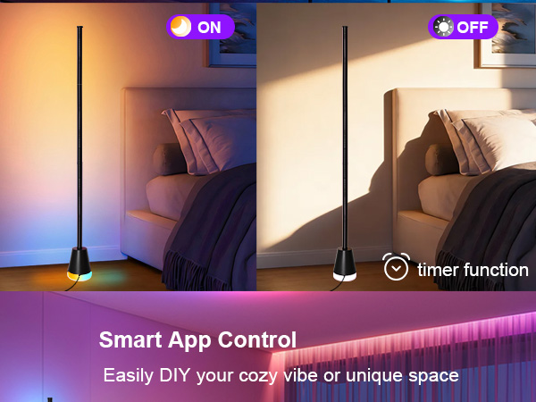 Corner Floor Lamp