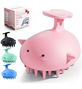 Scalp Massager Hair Growth Shampoo Brush, Silicone Scalp Scrubber Shower Scalp Brush for Hair, He...