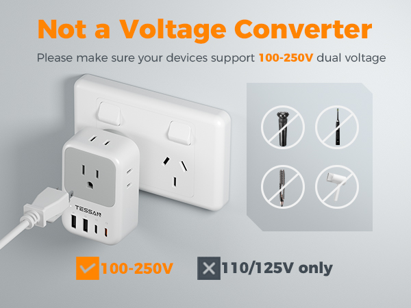 type i plug adapter